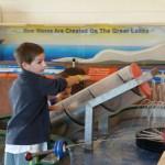 The boys really enjoyed the huge water table